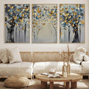 Golden Butterfly Tree Abstract Wall Art Canvas Print, Modern by MyGreatCanvas | Canvas Wall Art Prints | Photo Prints & Wall Decor