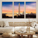 Washington DC Skyline Wall Art Canvas Print – Lincoln by MyGreatCanvas | Canvas Wall Art Prints | Photo Prints & Wall Decor