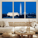Washington DC Skyline Wall Art Canvas Print – Lincoln by MyGreatCanvas | Canvas Wall Art Prints | Photo Prints & Wall Decor