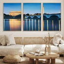 Washington DC Wall Art Canvas Print – Lincoln Memorial Night by MyGreatCanvas | Canvas Wall Art Prints | Photo Prints & Wall Decor