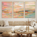Abstract Pastel Landscape Wall Art Canvas Print – Soft Pink by MyGreatCanvas | Canvas Wall Art Prints | Photo Prints & Wall Decor