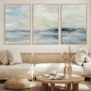 Abstract Coastal Landscape Wall Art Canvas Print – Soft Blue by MyGreatCanvas | Canvas Wall Art Prints | Photo Prints & Wall Decor