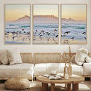 Seagulls Over Ocean Wall Art Canvas Print – Coastal Beach by MyGreatCanvas | Canvas Wall Art Prints | Photo Prints & Wall Decor