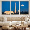 Washington DC Skyline Wall Art Canvas Print – Lincoln by MyGreatCanvas | Canvas Wall Art Prints | Photo Prints & Wall Decor