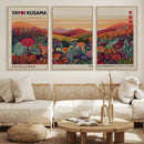 Yayoi Kusama Colorful Landscape Wall Art Canvas Print – by MyGreatCanvas | Canvas Wall Art Prints | Photo Prints & Wall Decor