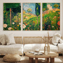 Gustav Klimt Boho Mountain Landscape Large Wall Art, by MyGreatCanvas | Canvas Wall Art Prints | Photo Prints & Wall Decor
