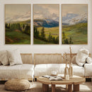 Konrad Petrides View from Mount Helm Canvas — Austrian by MyGreatCanvas | Canvas Wall Art Prints | Photo Prints & Wall Decor