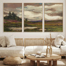 Gustav Macoun Heathland Canvas Print, Czech Landscape Oil by MyGreatCanvas | Canvas Wall Art Prints | Photo Prints & Wall Decor
