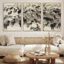 Cowboy Cattle Drive Canvas Wall Art, Western Longhorn Herd by MyGreatCanvas | Canvas Wall Art Prints | Photo Prints & Wall Decor