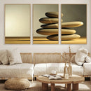 Zen Stone Wall Art Canvas Print, Balanced Rock Stack Framed by MyGreatCanvas | Canvas Wall Art Prints | Photo Prints & Wall Decor