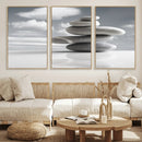 Zen Stone Wall Art Canvas Print, Balanced Rock Stack Framed by MyGreatCanvas | Canvas Wall Art Prints | Photo Prints & Wall Decor