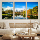 Charlotte Skyline Canvas Wall Art Print – North Carolina Cityscape Photography Print by MyGreatCanvas | Canvas Wall Art Prints | Photo Prints & Wall Decor