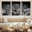 Charlotte Skyline Canvas Wall Art Print – North Carolina Cityscape Photography Print by MyGreatCanvas | Canvas Wall Art Prints | Photo Prints & Wall Decor