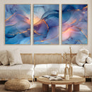 Colorful Abstract Canvas Wall Art Print, Vibrant Popup Color Art Print