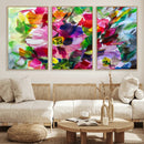 Oil Flower Abstract Canvas Print by MyGreatCanvas | Canvas Wall Art Prints | Photo Prints & Wall Decor