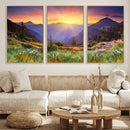 Mountain and Spring Wall Art Canvas Print by MyGreatCanvas | Canvas Wall Art Prints | Photo Prints & Wall Decor
