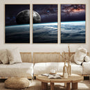 Space and Planet Canvas Print by MyGreatCanvas | Canvas Wall Art Prints | Photo Prints & Wall Decor