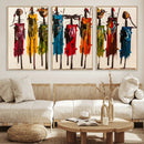 Abstract African Women Wall Art Canvas Print by MyGreatCanvas | Canvas Wall Art Prints | Photo Prints & Wall Decor