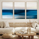 Dark Blue Abstract Wall Art Canvas Print by MyGreatCanvas | Canvas Wall Art Prints | Photo Prints & Wall Decor