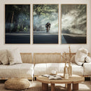 Cycling Road Bike in the Morning, Cycling Road Bike Canvas by MyGreatCanvas | Canvas Wall Art Prints | Photo Prints & Wall Decor