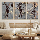 Abstract African Womens Art Canvas Print by MyGreatCanvas | Canvas Wall Art Prints | Photo Prints & Wall Decor
