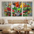 Kitchen Wall Art Print - Spoonful of Spices Cooking Wall Art