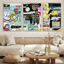 Graffiti Wall Art – Colorful Urban Street Canvas Print, by MyGreatCanvas | Canvas Wall Art Prints | Photo Prints & Wall Decor