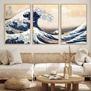 Hokusai: The Breaking Wave off Kanagawa Canvas Print by MyGreatCanvas | Canvas Wall Art Prints | Photo Prints & Wall Decor
