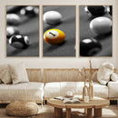 Wall Art Pool Table and Balls Canvas Print by MyGreatCanvas | Canvas Wall Art Prints | Photo Prints & Wall Decor