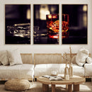 Whiskey and Cigar Canvas – Luxurious Wall Art for Home or by MyGreatCanvas | Canvas Wall Art Prints | Photo Prints & Wall Decor