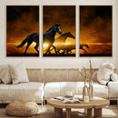 Horse Wall Art Canvas Print, Multi Panel Animal Canvas Print
