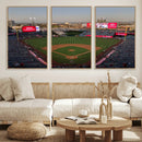Los Angeles Angels Baseball Canvas Print - Anaheim Angel