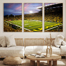 University of Oregon Ducks Football Team Print - Eugene