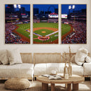 St. Louis Cardinals Baseball Team Print - Busch Stadium Wall