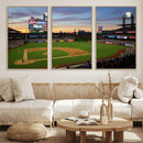 Citizens Bank Park Philadelphia Phillies Wall Art Canvas |