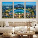 Los Angeles Dodgers Wall Art Canvas, Dodger Stadium Wall Art
