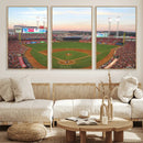 Cincinnati Reds Baseball Print Canvas- Cincinnati