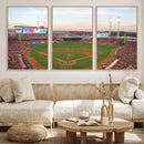 Cincinnati Reds Baseball Print Canvas- Cincinnati