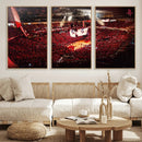 Houston Rockets Basketball Team Print Canvas- Houston Toyota