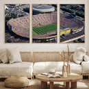 Michigan Wolverines Football Team Print - Ann Arbor Michigan