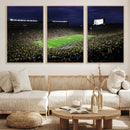 Michigan Wolverines Football Canvas Wall Decor, Football