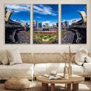 San Diego Padres Baseball Team Print - Petco Park Stadium by MyGreatCanvas | Canvas Wall Art Prints | Photo Prints & Wall Decor