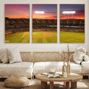 Oakland Athletics Baseball Team Print - Oakland Coliseum