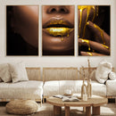 African American Art Black Woman Canvas Print, African Wall