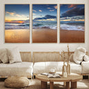 Beach Canvas Wall Art - Coastal Seascape Print for Living by MyGreatCanvas | Canvas Wall Art Prints | Photo Prints & Wall Decor