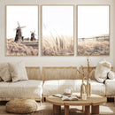 Farm Prints Set, Farmhouse Wall Art Canvas, Country House
