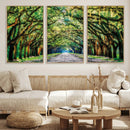 Serene Tree Tunnel Wall Art Canvas Print – Pathway Under by MyGreatCanvas | Canvas Wall Art Prints | Photo Prints & Wall Decor