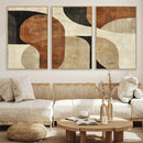 Wabi Sabi Abstract Wall Art Canvas Print | Large Minimalist