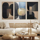 Minimalist Wabi Sabi Abstract Geometric Wall Art Canvas