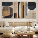 Wabi Sabi Canvas Print - Geometric Abstract Wall Art Canvas